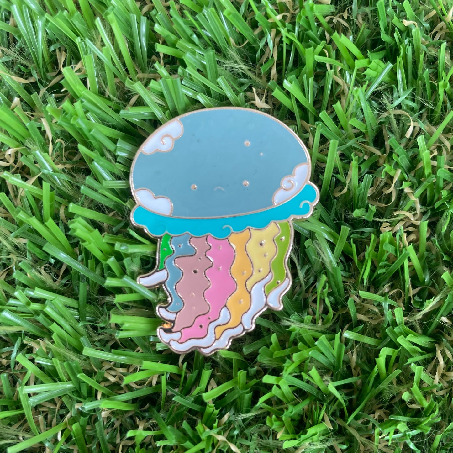 Rainbow Jellyfish Needle Minder