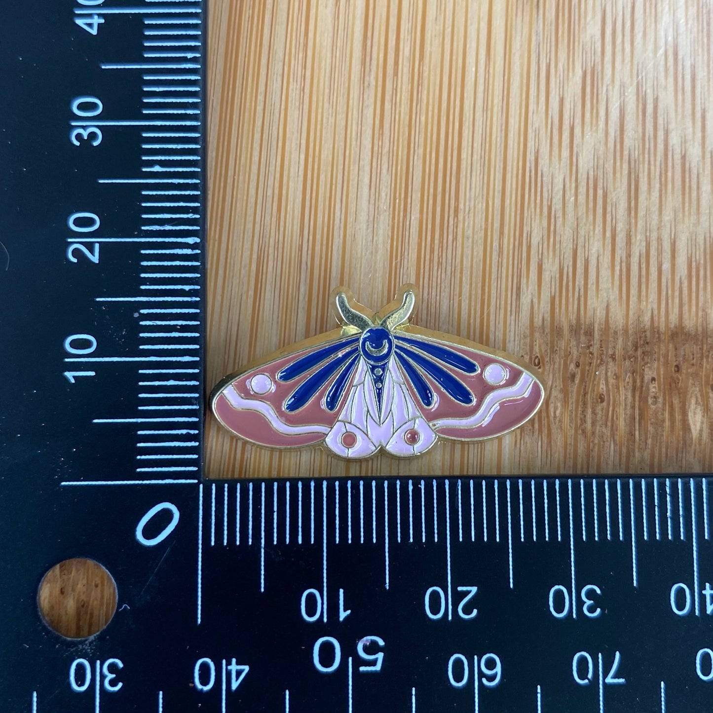 Burgundy Moth Needle Minder