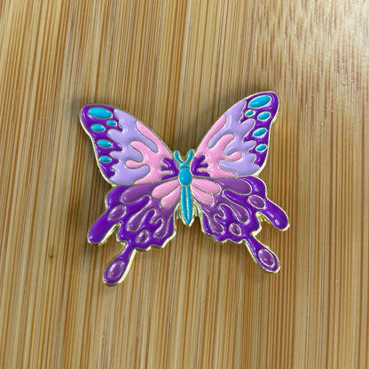 Purple Butterfly Needle Minder