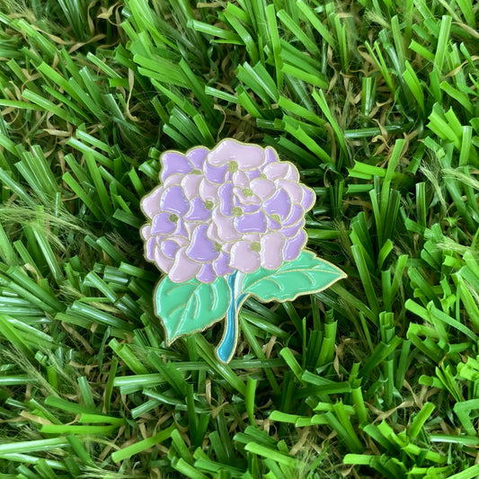 Purple Hydrangea Needle Minder