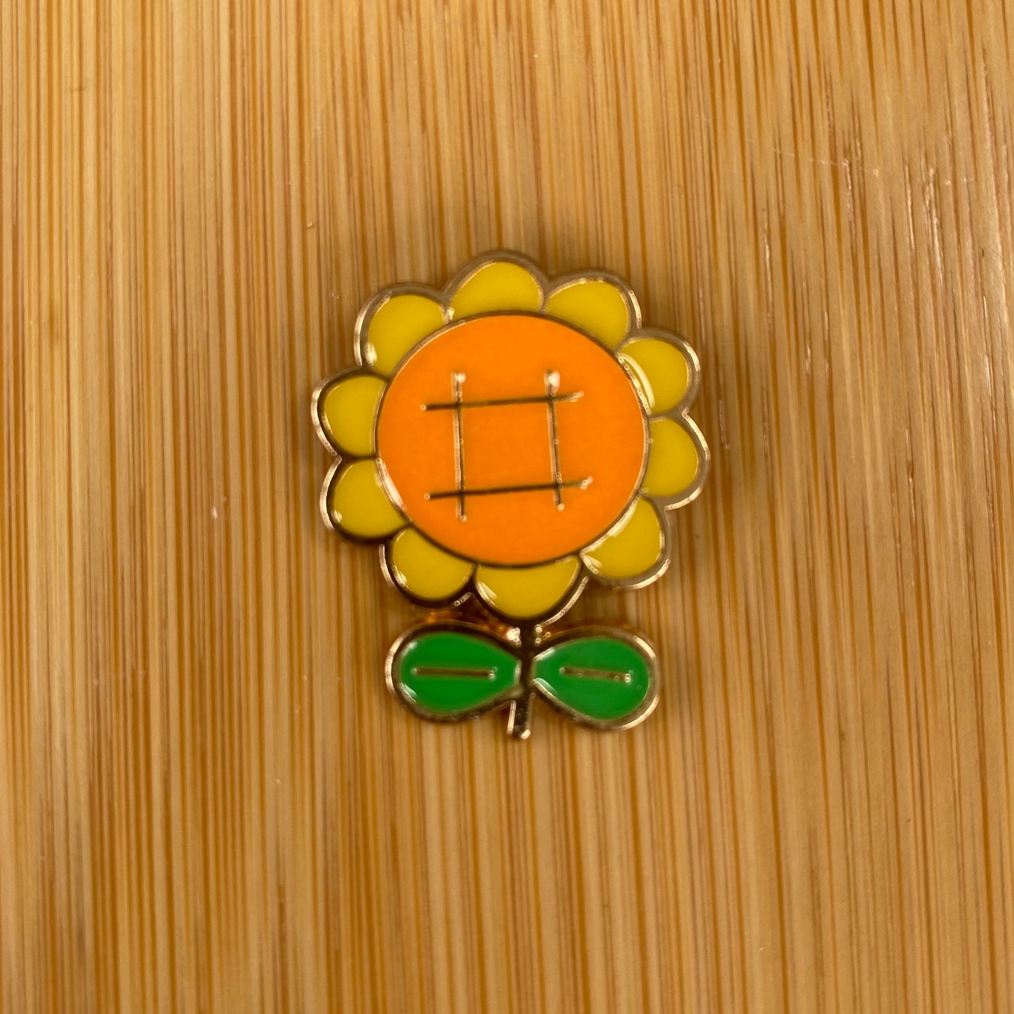 Cartoon Sunflower Needle Minder