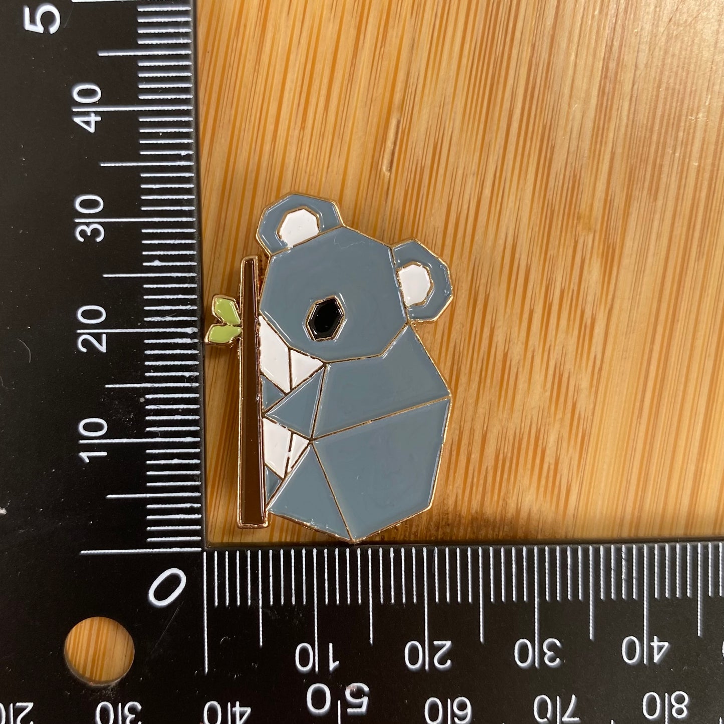 Geometric Koala Needle Minder