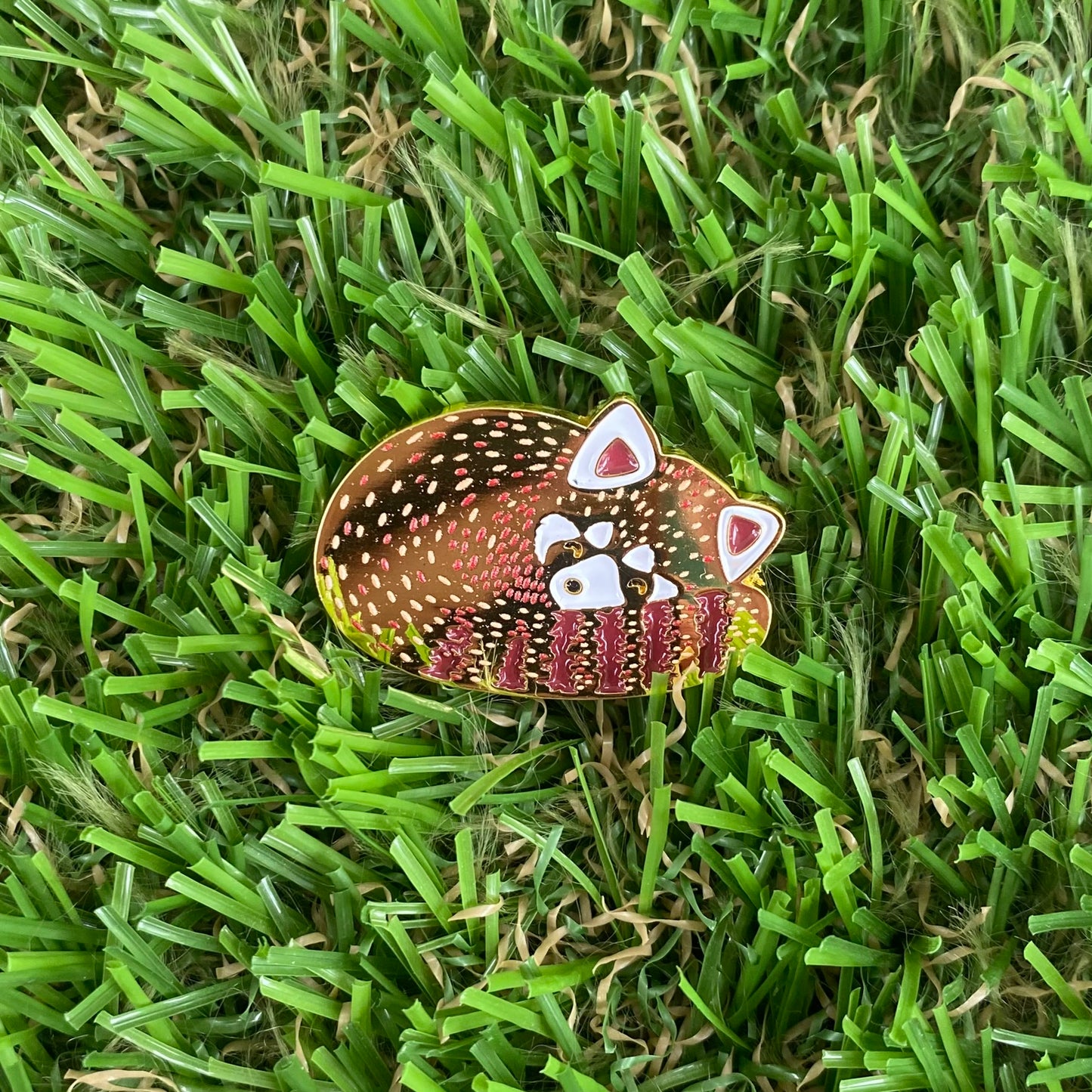 Red Panda Needle Minder