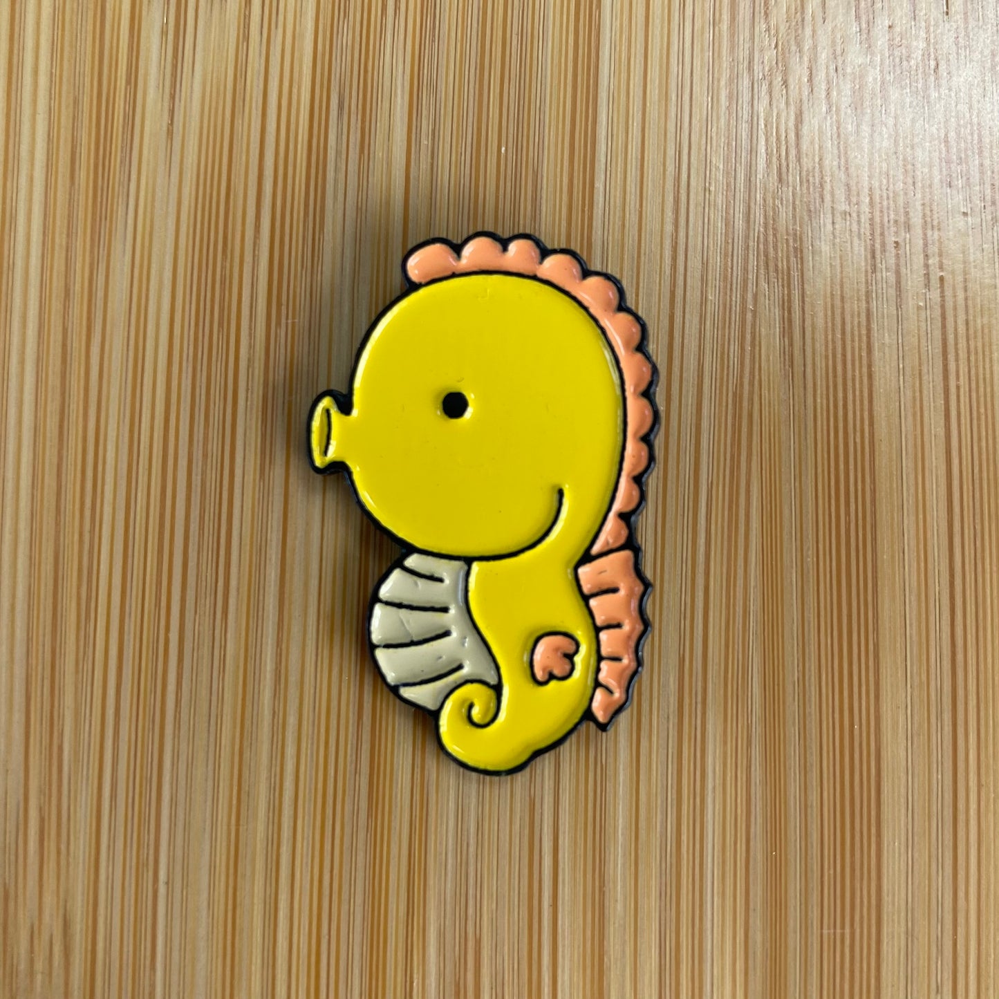 Orange Seahorse Needle Minder