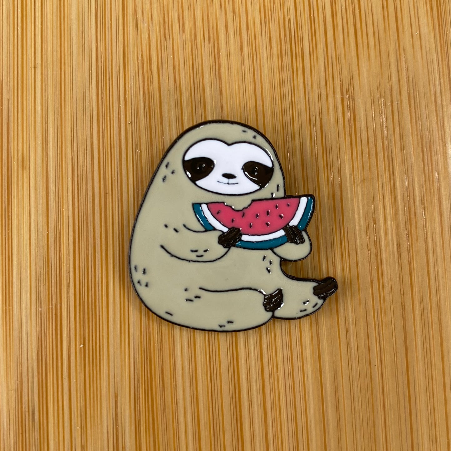 Watermelon Sloth Needle Minder