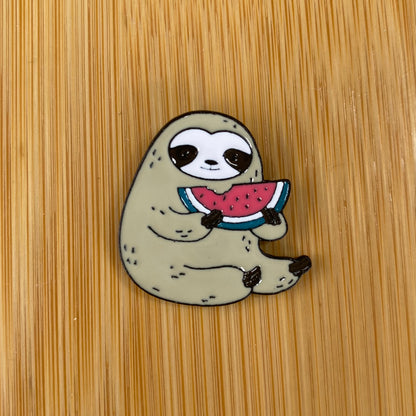 Watermelon Sloth Needle Minder