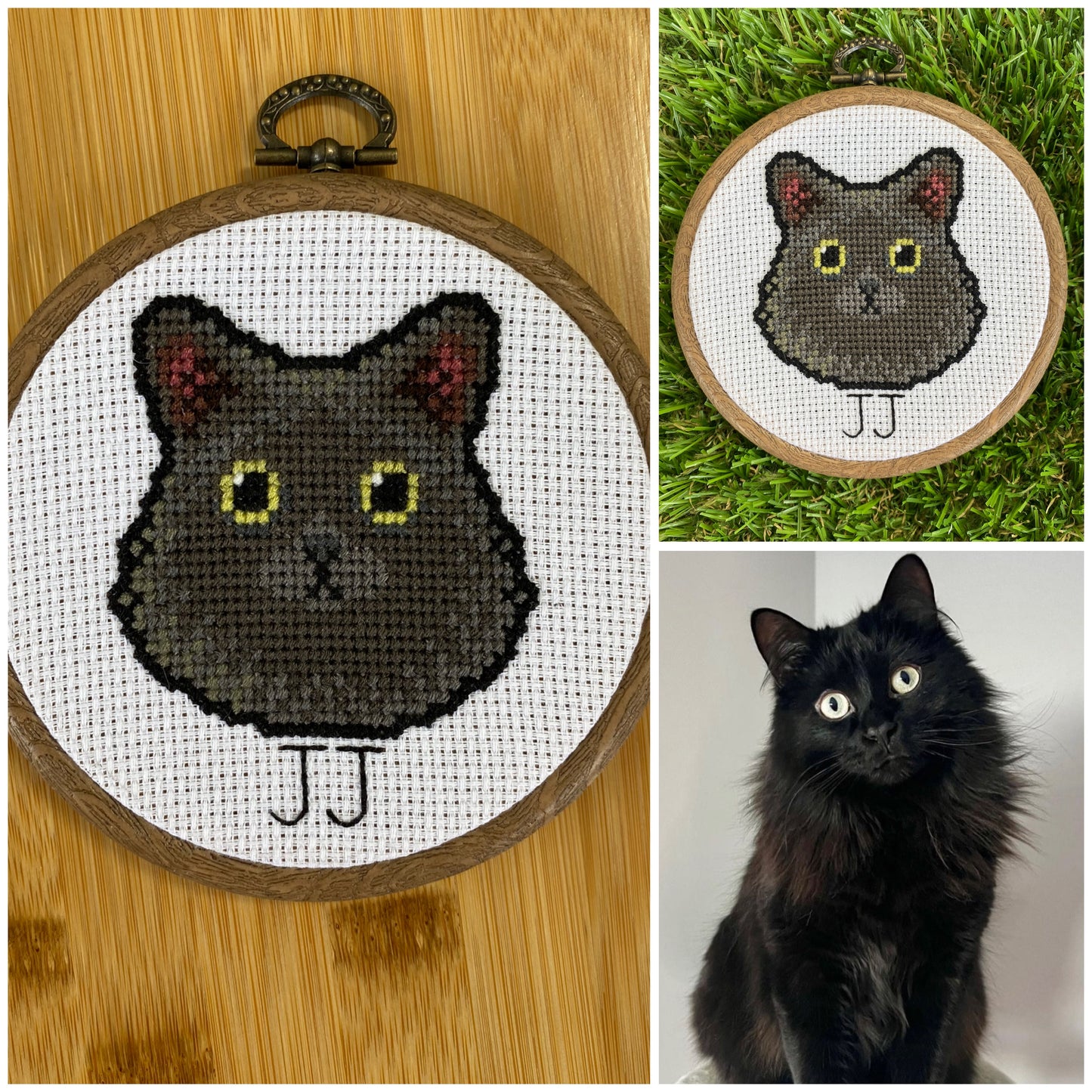 Customised Cat Cross Stitch