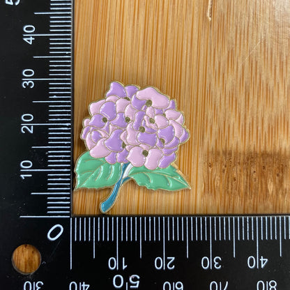 Purple Hydrangea Needle Minder