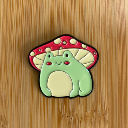 Mushroom Frog Needle Minder