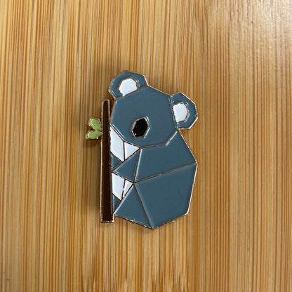 Geometric Koala Needle Minder