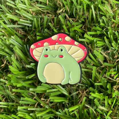 Mushroom Frog Needle Minder