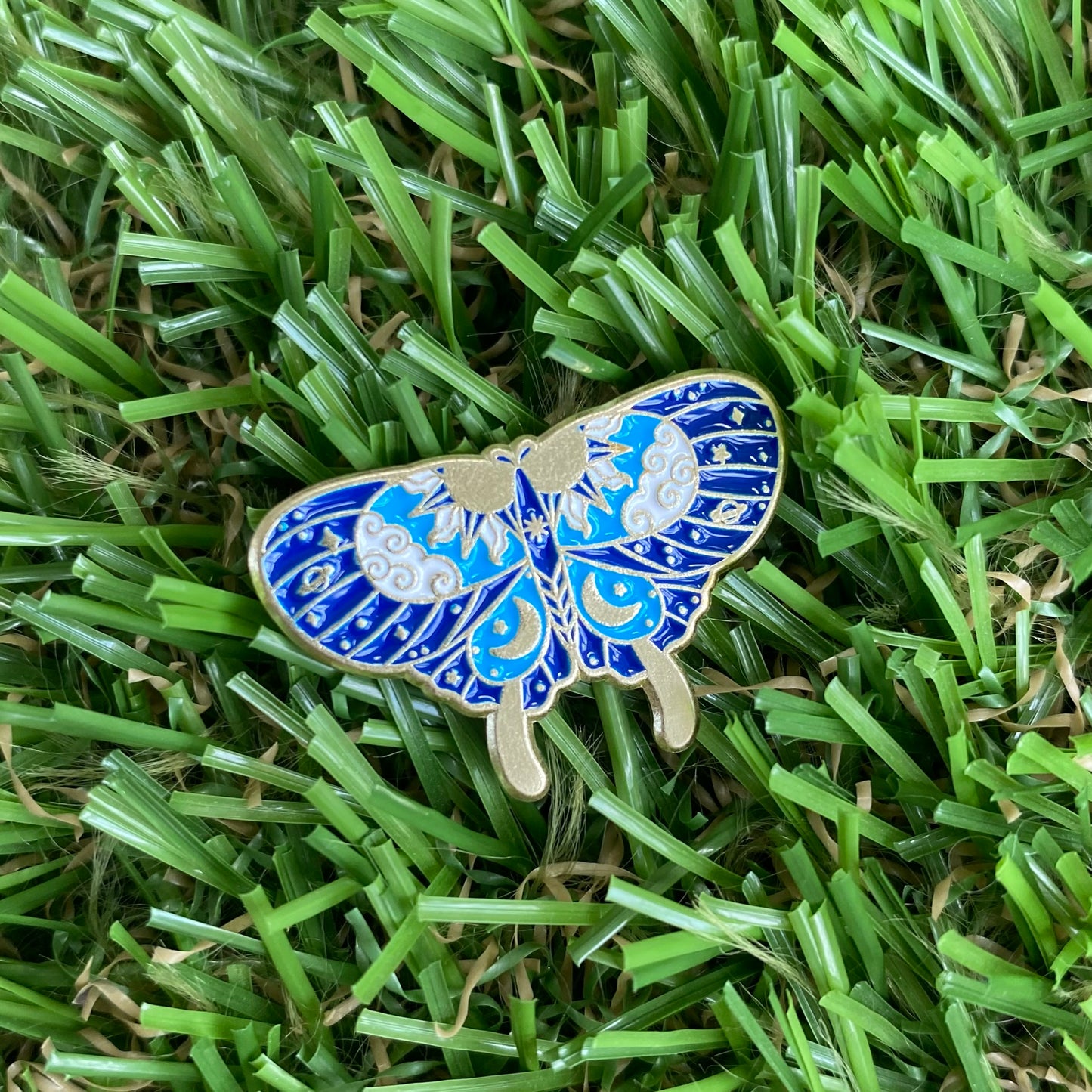 Blue Sky Moth Needle Minder