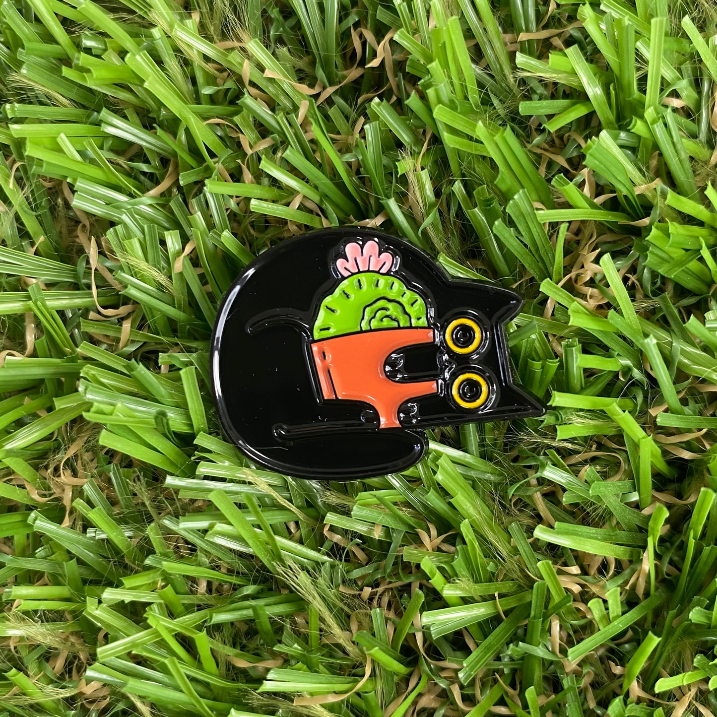 Cat & Cactus Needle Minder