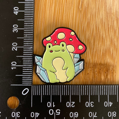 Crystal Frog Needle Minder