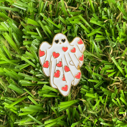 Red Heart Ghost Needle Minder