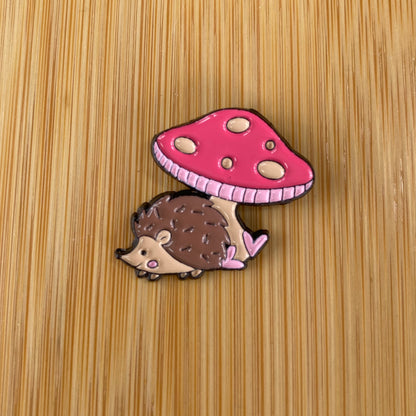 Mushroom Hedgehog Needle Minder