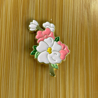 White & Pink Flower Needle Minder