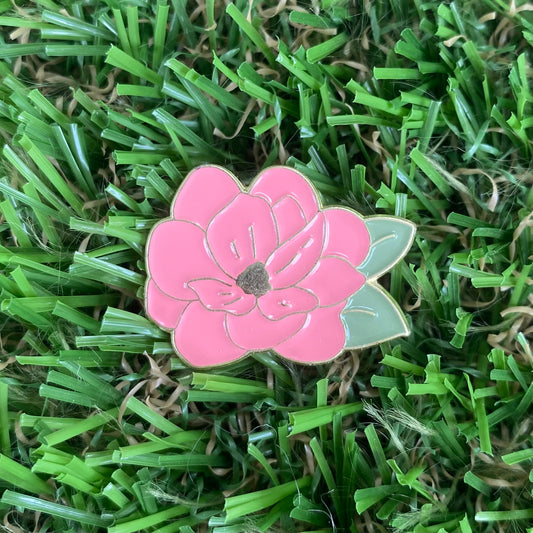 Pink Flower Needle Minder