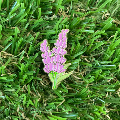 Lavender Flower Needle Minder