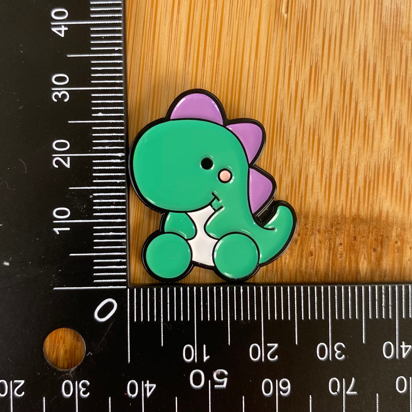 Green Dinosaur Needle Minder