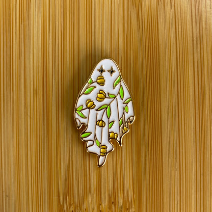 Yellow Flower Ghost Needle Minder